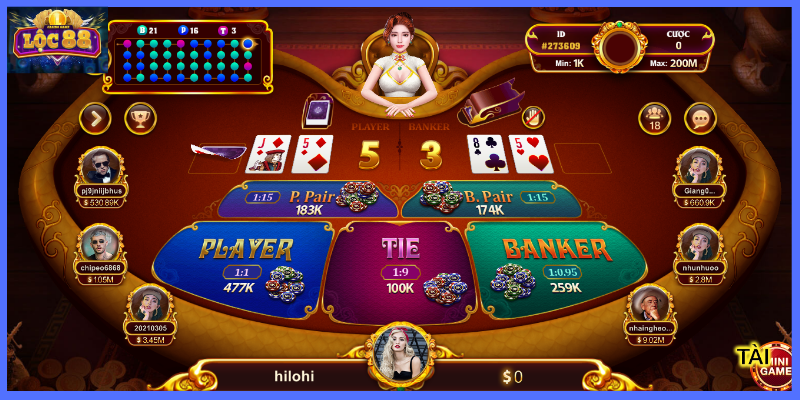 Cách chơi Baccarat